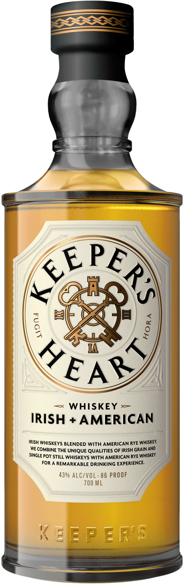 Keeper's Heart Irish + American Whiskey bottle